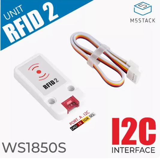 M5Stack RFID Sensor WS1850S - Radio Frequency Identification, 13.56MHz Frequency