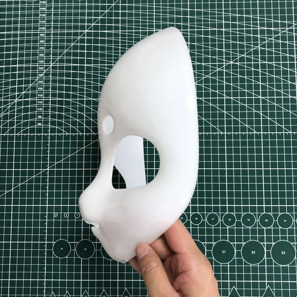 Kigurumi Beast Skull Head Mask — DIY Cosplay Animal Fursuit Cat Head, Thickened Plastic Anime Party Costume Prop Gift