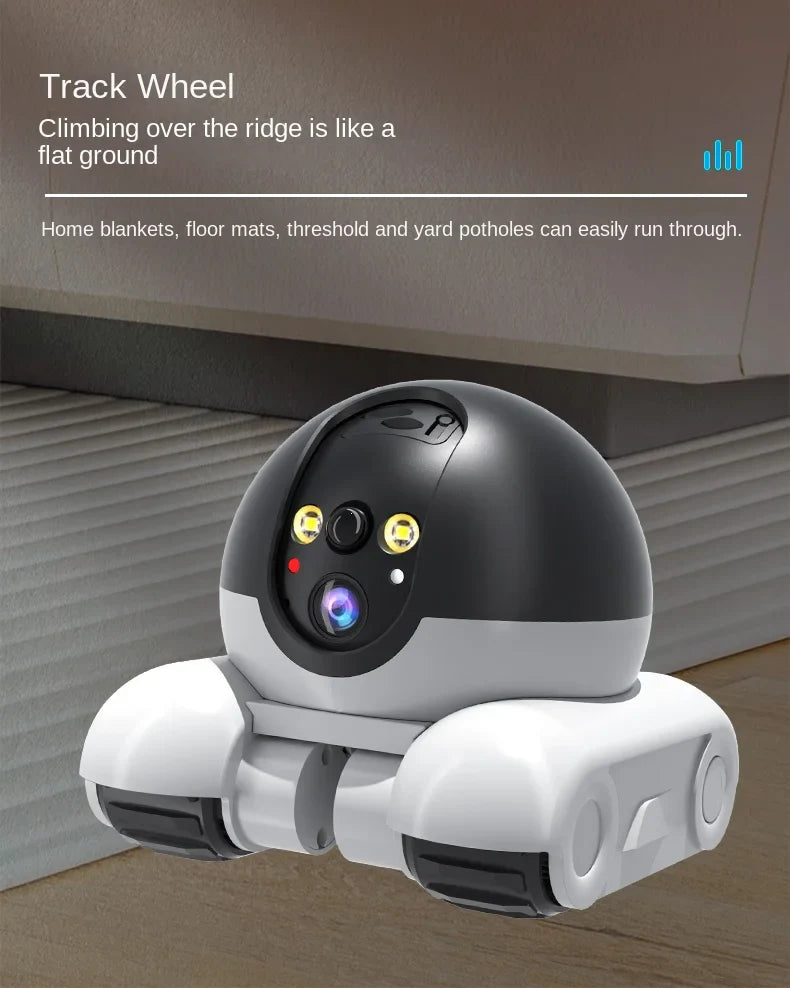 1080P HD WiFi PTZ IP Camera – Smart Home Security Robot with Auto Tracking for Baby & Pet Monitoring