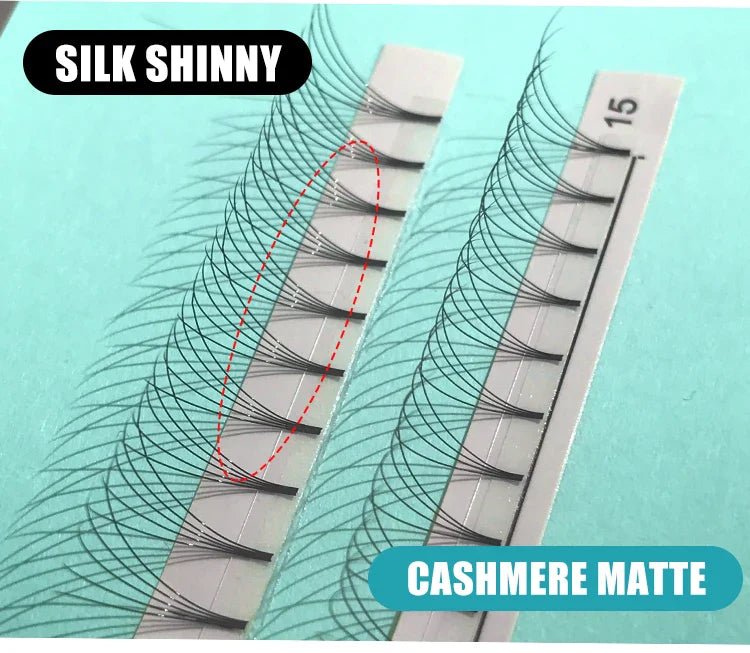 LAKANAKU 320 Fans Premade Volume Lashes – Fluffy Imported Material Eyelash Extensions, All Sizes