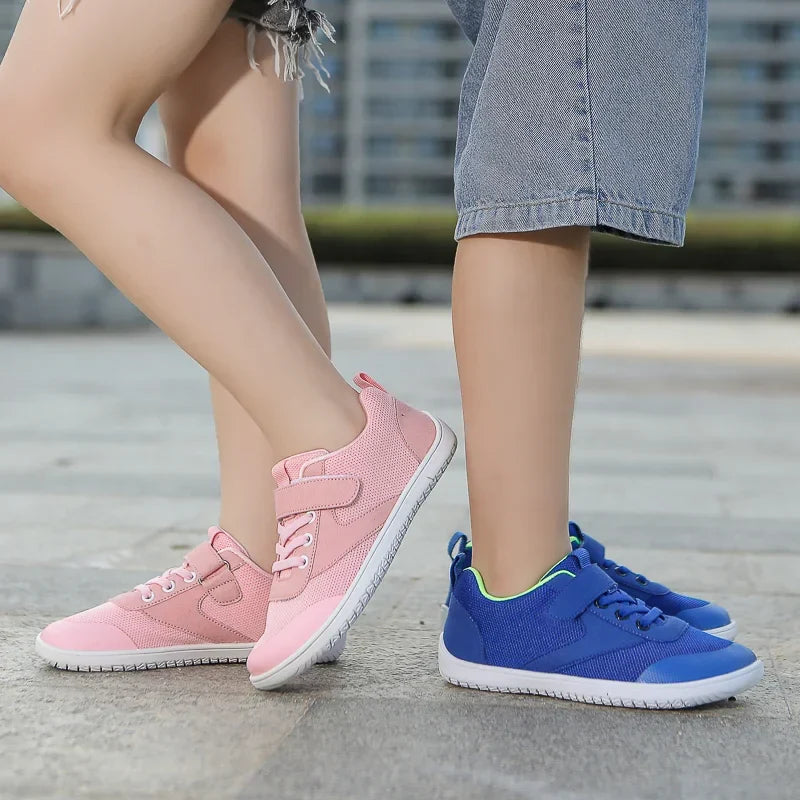 Wide Barefoot Shoes for Little & Big Kids – Boys & Girls Minimalist Sneakers, Lightweight Non-Slip Walking & Skate Flats