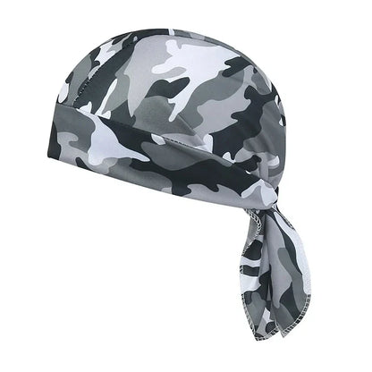 Camouflage Headband Bandana - Breathable Sun Protection Headscarf for Cycling, Sports & Outdoor Wear