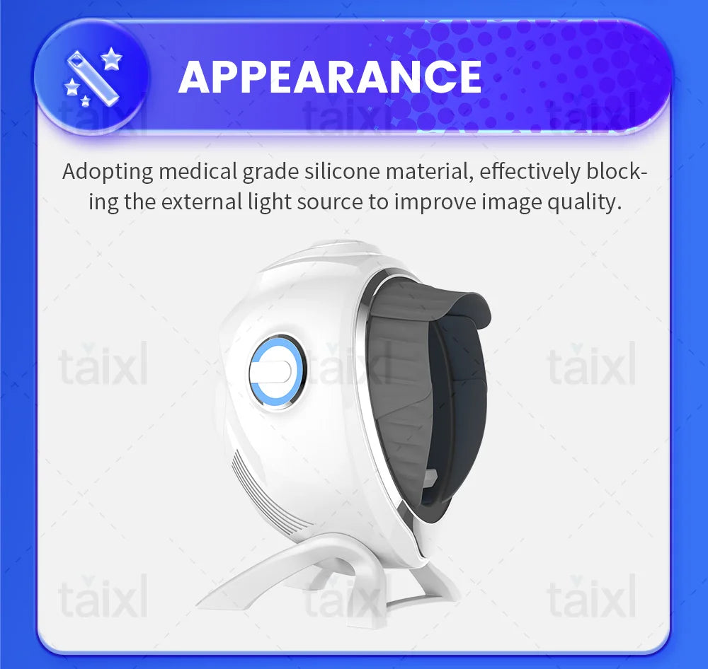 3D AI Facial Skin Analyzer — Professional 8-Spectrum Device for Skin Analysis and Problem Detection