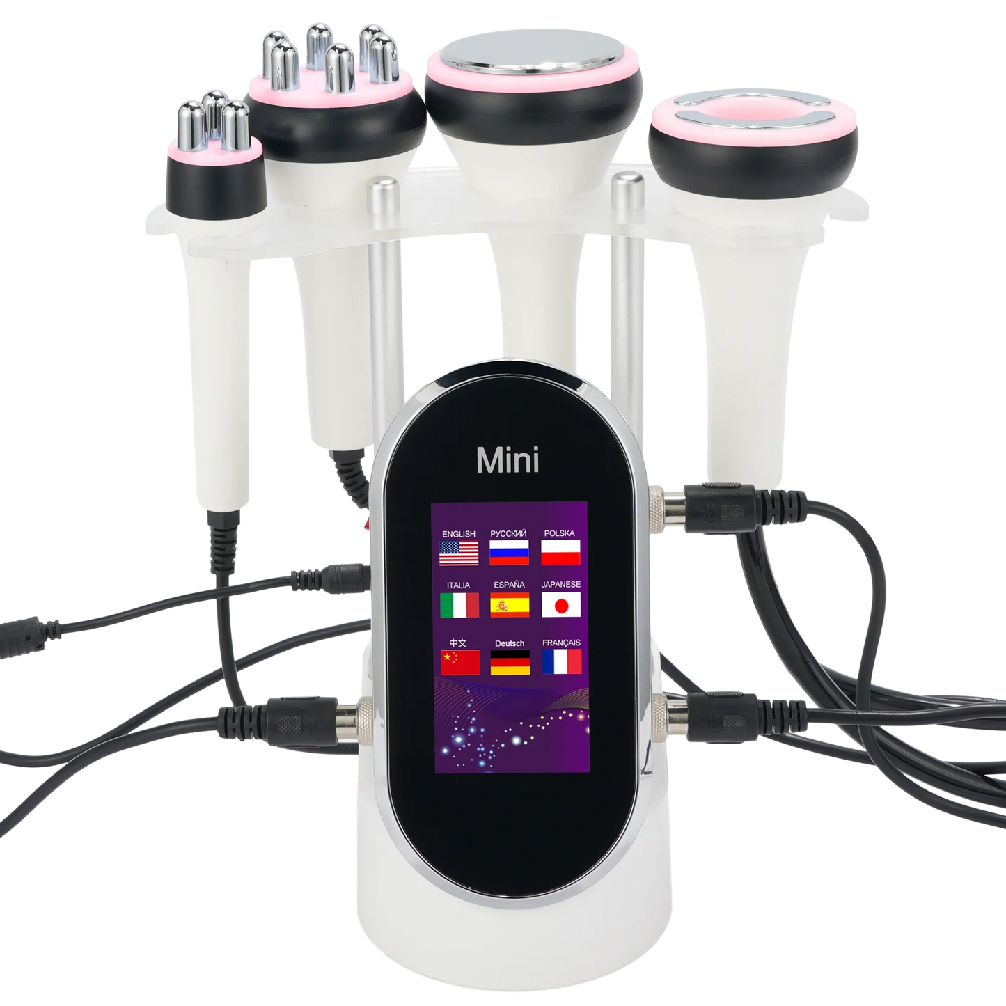 4-in-1 Facial Care Ultrasonic Cavitation Machine — 40K Lipo Slimming & Skin Lifting Device