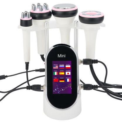 4-in-1 Facial Care Ultrasonic Cavitation Machine — 40K Lipo Slimming & Skin Lifting Device