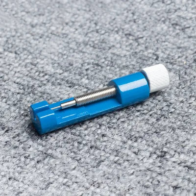 Metal Watch Strap Link Pin Remover Tool — Watch Repair Kit with 3 Extra Pins for Watchmakers