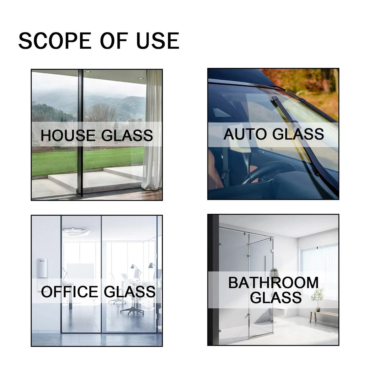 Anti-Peeping Glass Cleaning Sponge – Privacy & Light Isolation for Cars & Home