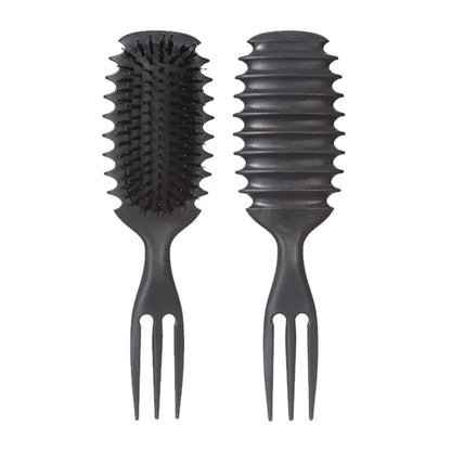 Candy Brush Curly Hair Styling – Nylon Bristle Detangling & Volumizing Comb for All Hair Types