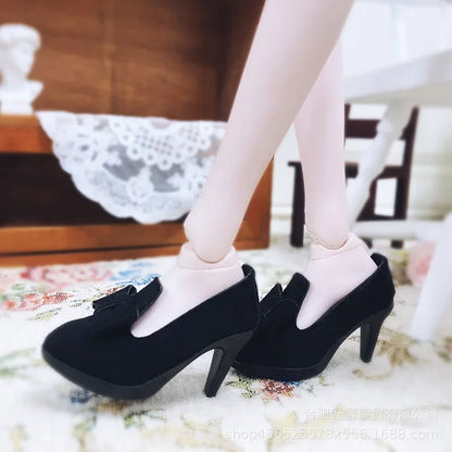 60CM BJD Doll Shoes - PU Leather Single Sandals Accessories for 1/3 Scale Dolls