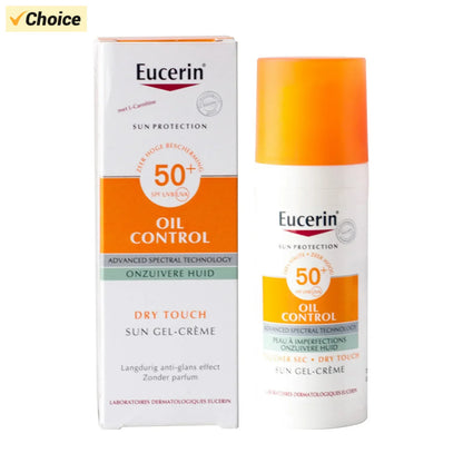 Eucerin Sun Age Defense SPF 50 Face Sunscreen Lotion – Hypoallergenic & Fragrance-Free with Hyaluronic Acid, 50ml