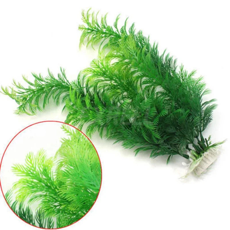Artificial Aquarium Plants – Simulation Water Weeds & Aquatic Grass Decoration for Fish Tank