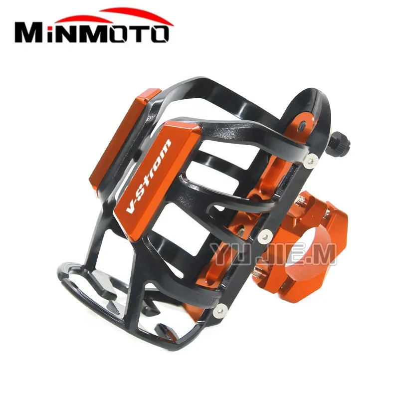 Motorcycle Drink Cup Holder for V-Strom DL 250/650/800/1000/1050XT – Water Bottle Beverage Mount Accessory for Bikes