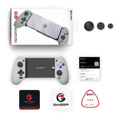 GameSir G8 Galileo Gamepad Controller – Hall Effect Joystick for iPhone 15 & Android Mobile Cloud Gaming