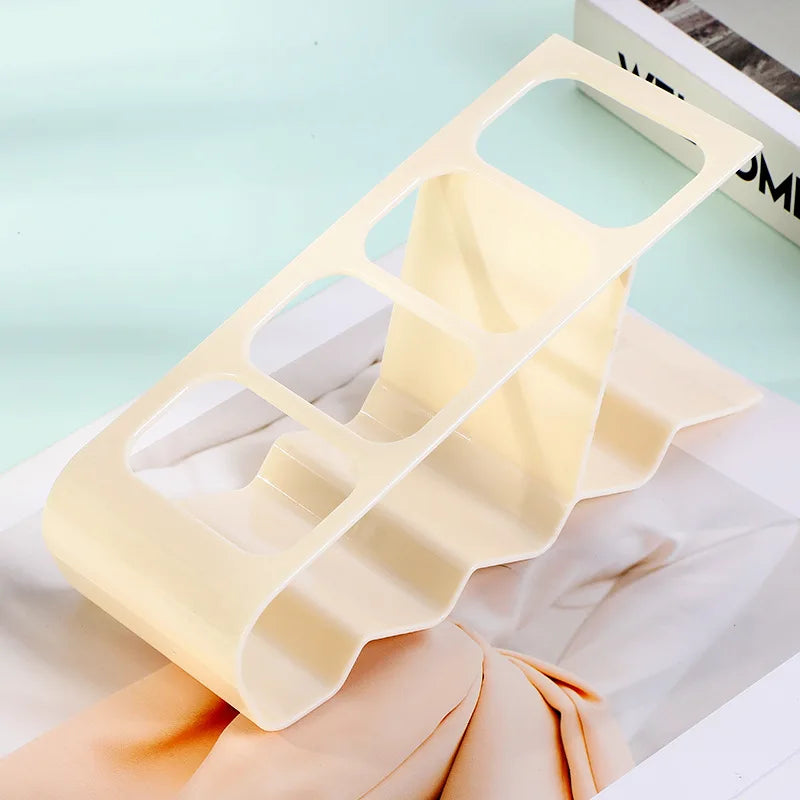 Remote Control Organizer Rack – Compact Storage with Compartments & Anti-Slip Base for TV Remotes and Mobile Devices