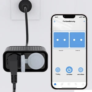 EU WiFi Smart Outdoor Power Socket — Waterproof IP44, Remote Control, Alexa & Google Assistant Compatible