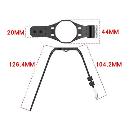 PC Watch Case & Silicone Strap - Wristwatch Modification Accessories for Swatch & AP Royal Oak Style Watches