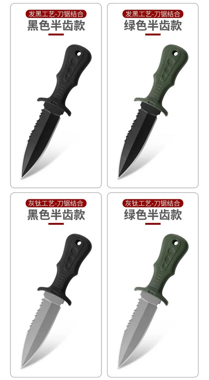 New Mini Tactical Neck Knife – Women's Self-Defense Outdoor Knife, Portable Camping & Fruit Knife