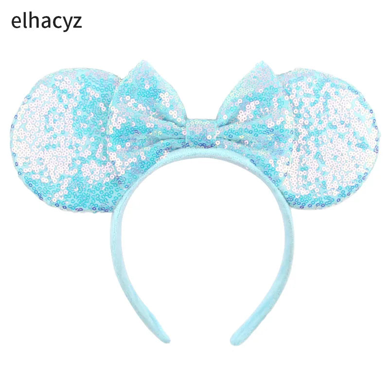 Big Classic Polka Dot Bow Minnie Mouse Ears Headband – Festival & Party Hairband for Women & Girls, Disney Trip Accessories