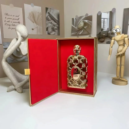 Orientica Royal Amber Rouge Oud Saffron Cologne – Unisex Rose Scented Eau de Parfum Long-Lasting Fragrance