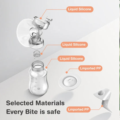 Dr.Isla Manual Breast Pump – BPA-Free Baby Nipple Suction Milk Feeding Bottle for Postpartum Care