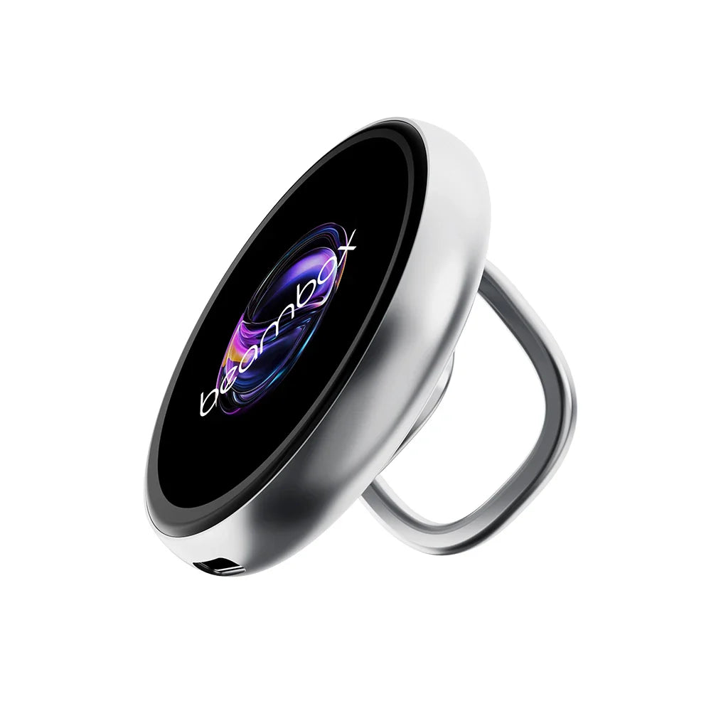 Dynamic Electronic Display Badge - Small Outdoor Digital Pendant for Fashion, 2D Display & Home Decor
