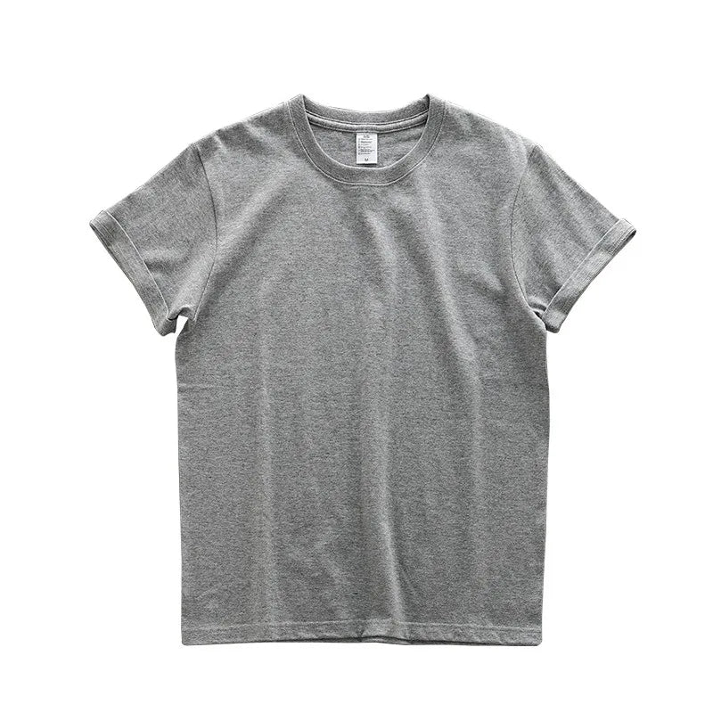 Dukeen Heavyweight Cotton T-Shirt - 280gsm Oversized Short Sleeve Casual Tee for Men Summer Streetwear