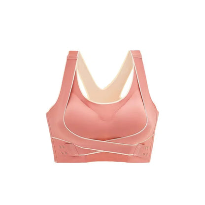 No Trace Sports Bra for Women — Shockproof, Anti-Sagging, Gathered Fit, Beautiful Back Yoga & Fitness Vest, Wire-Free