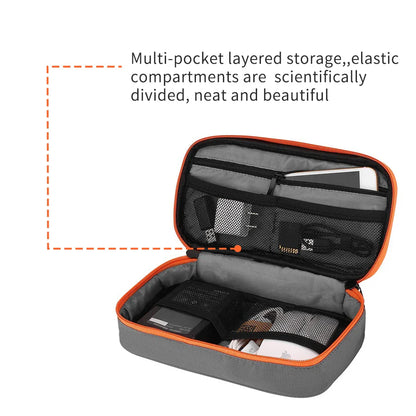 Travel Essentials Cable Organizer Bag – Compact Storage for Chargers, Cables & Accessories