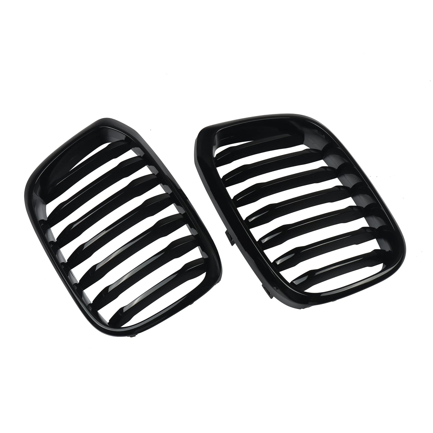 MagicKit Front Bumper Grill for BMW X3 X3M G01 & X4 G02 (2018-2020) — Gloss Black Single Slat Sport Style Replacement