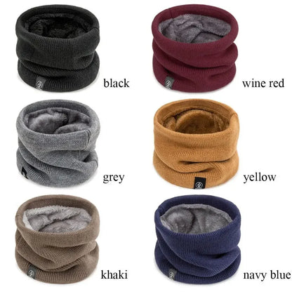 Fashion Soft Knitted Neck Warmer – Sport Scarf for Men and Women – Winter Face Cover, Cold-Proof Collar for Skating and Running