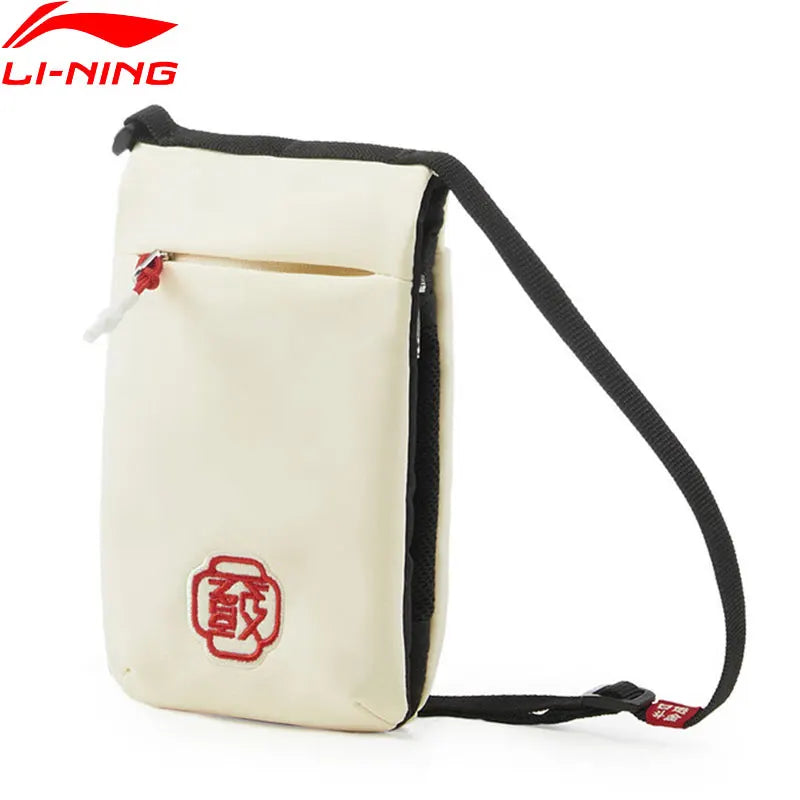 Li-Ning Unisex Crossbody Bag - 0.4L Compact Sports & Leisure Shoulder Bag for Men & Women