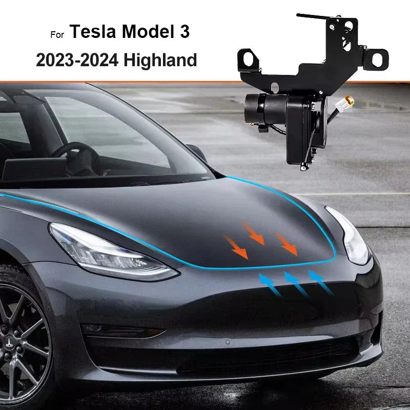 Electric Suction Front Trunk Closer for Tesla Model 3/Y/S/X Highland 2024 – Power Frunk Automatic Soft Closing Lock
