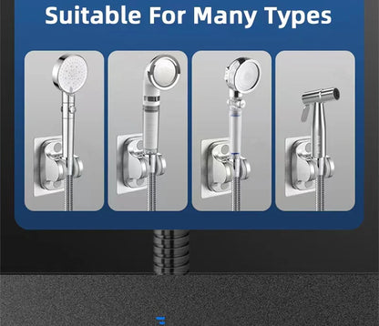 Universal Adjustable Shower Head Holder – Replacement Hand Shower Bracket for Slide Bar Bathroom Accessories