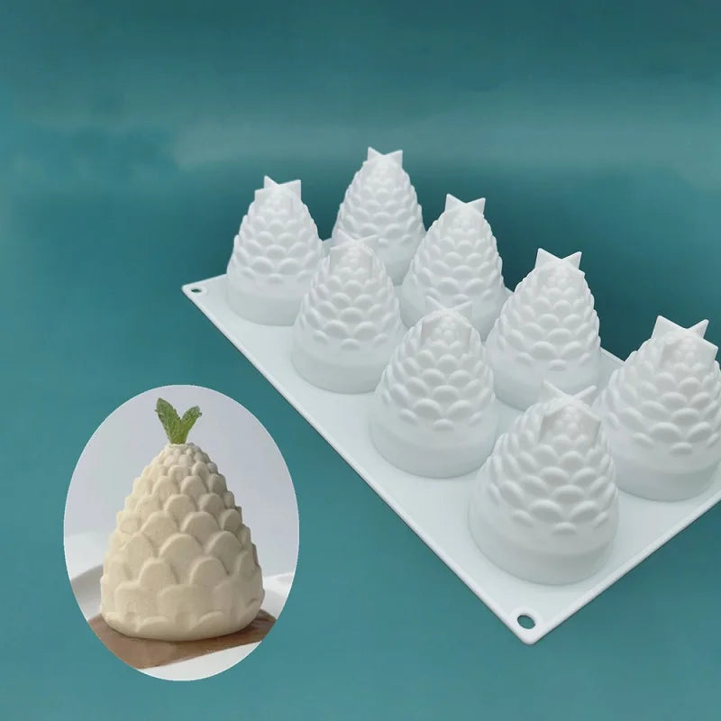 3D Lemon Shape Silicone Cake Mold — French Dessert Baking Tools for Brownies, Mousse & Pastry Decoration