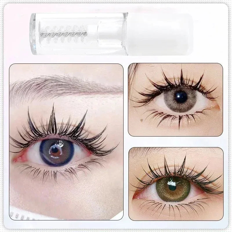 Eyelash Raincoat Set – Transparent Mascara & Lash Glue for Eyelash Extensions, Waterproof Styling Gel for Manga Lashes