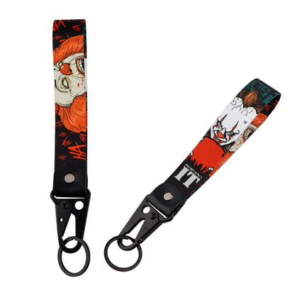 Anime Eagle Beak Keychain – Cool Short Lanyard for Phone, Badge Holder & USB Pendant