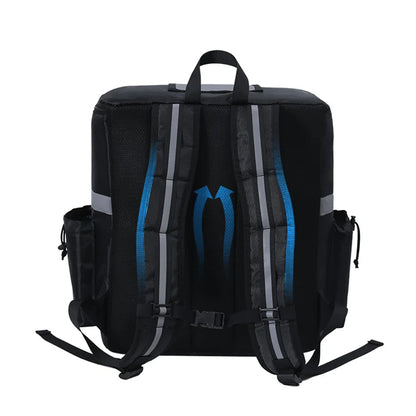 Insulated 30L Food Delivery Backpack – Large Capacity Thermal Takeout & Grocery Bag for Riders, Waterproof Heat Retention Courier Bag
