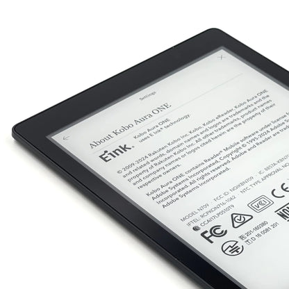 KOBO Aura One 7.8" E-Reader | 300PPI HD Carta E-Ink, IPX8 Waterproof, 8GB WIFI, Two-Color Light