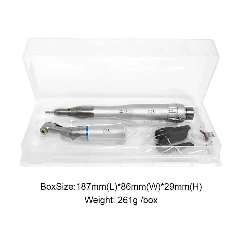 Dental Low Speed Handpiece – Straight & Contra Angle Micromotor Tool for Air Turbine, Polishing & Lab Equipment Use