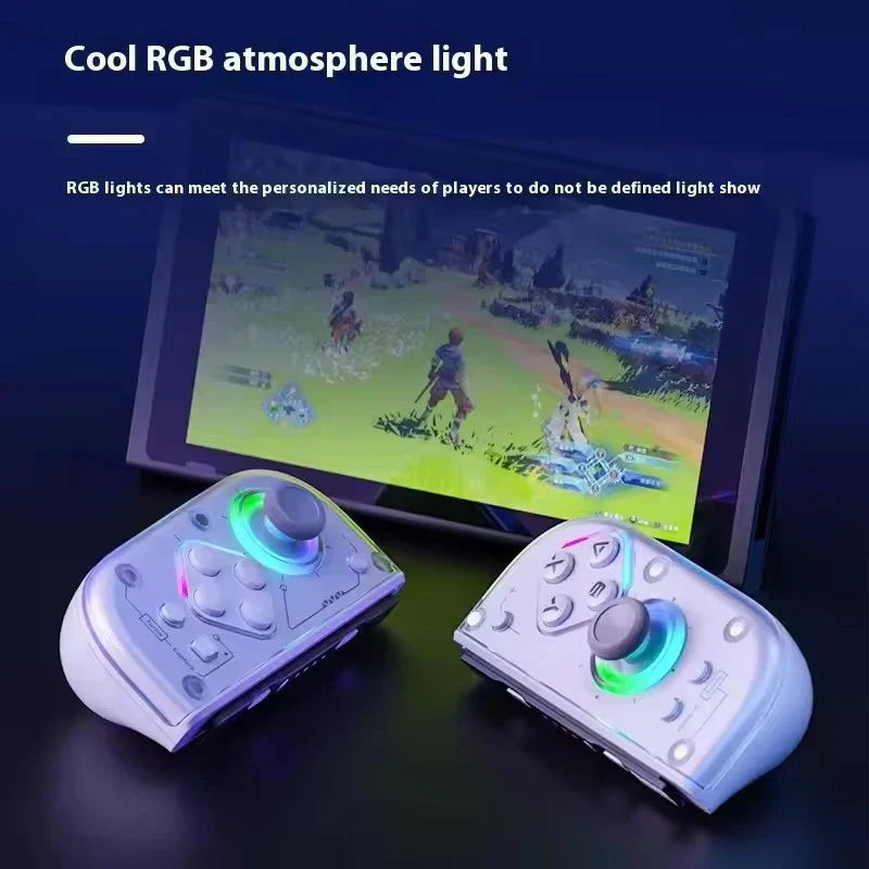 Aolion J20 Knight Wireless Gamepad — Motion-Sensing Custom Joystick for NS Joycon, Left & Right Switch Game Accessories