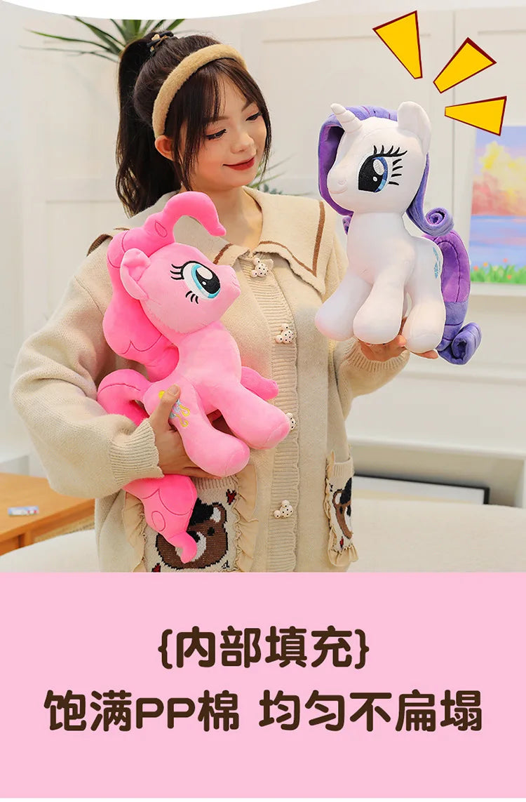 My Little Pony Rainbow Dash & Applejack 28cm Plush Toy – Soft Stuffed Animal Gift