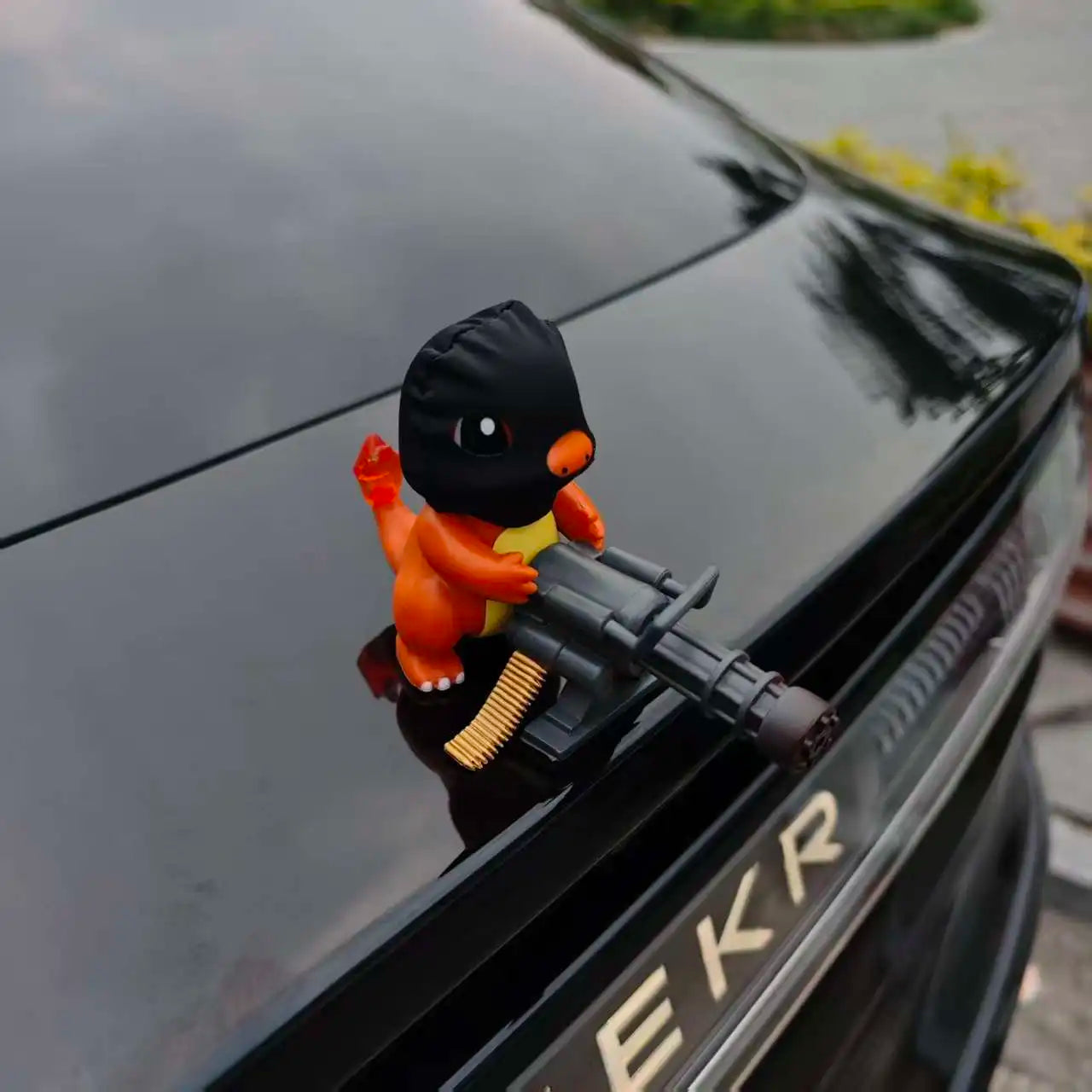9cm Pokemon Charmander Car Figurine - Funny Dashboard Decoration Toy
