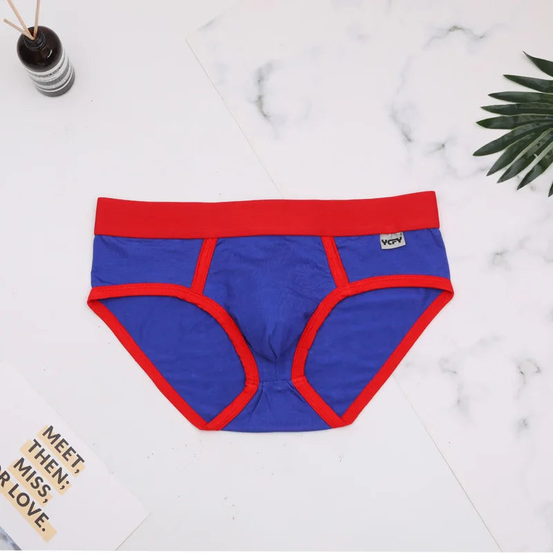 Men’s Modal Briefs – Soft Breathable Solid Color Underwear, Comfortable Everyday Simple Fit Pants