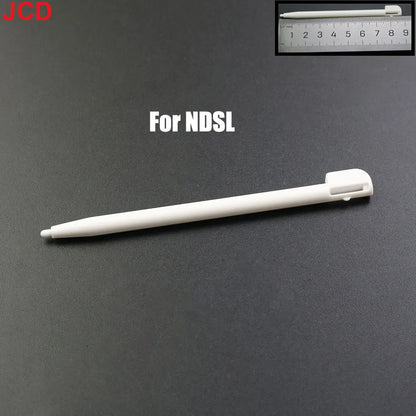 White Plastic Telescopic Stylus Pen — Touch Screen Stylus for 2DS/3DS/New 2DS LL XL/New 3DS XL/NDSL/NDSi/NDS