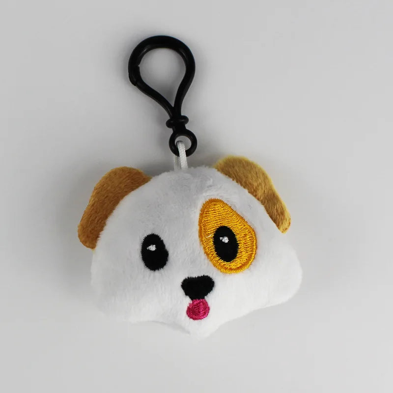 30 Pcs Cute Cartoon Plush Keychain Set – Handbag & Car Key Holder Bag Pendants, Perfect Toys & Gifts for Kids and Women