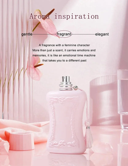 Women’s Original Long-Lasting Floral Perfume – 75ml Eau De Toilette Pheromone Spray Gift