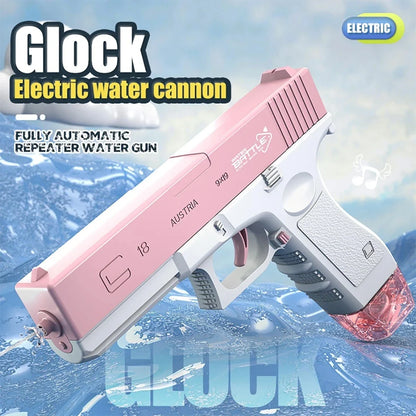 Summer Hot-Selling Electric Water Gun – Space Sci-Fi Design Water Toy for Kids, Fun Water Bat for Outdoor Play