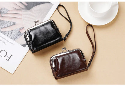Lonny 4-Inch Zip-Up Card Holder – Women’s Buckle Coin Purse Clutch, Cross-Border Supply