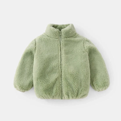 Kids Winter Coats 2024 - New Warm Fleece Jacket for Boys & Girls, Autumn & Spring Outerwear for Children