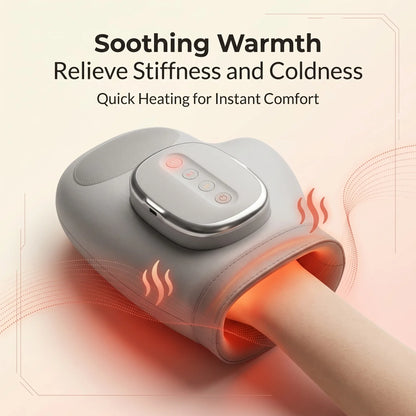 Hand Massager with Air Compression - Vibration Glove for Finger, Wrist & Palm Relaxation